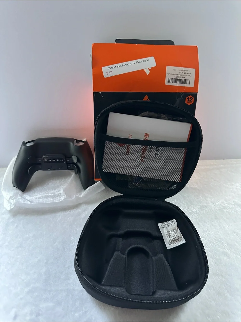 Charm Focus Pro Remap Kit Programmable Combo Function w case PS5 NEW